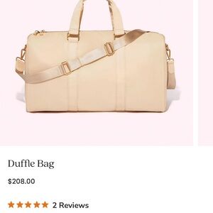 Stoney Clover Lane Sand Duffle Bag